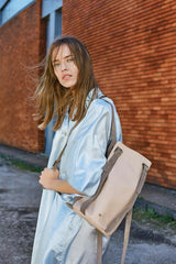 Backpack outfit light pink