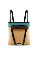 Stylish Backpack black-and-beige-